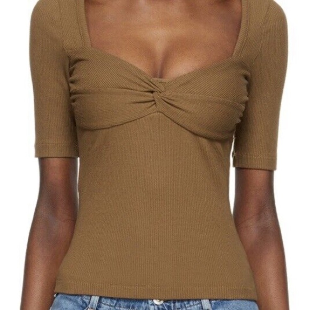 NWT Citizens of Humanity top with front twist